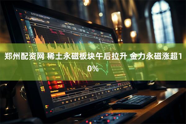 郑州配资网 稀土永磁板块午后拉升 金力永磁涨超10%